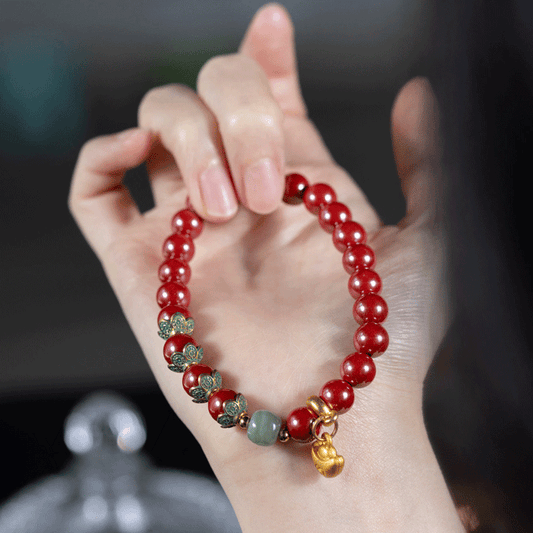 Imperial Jade Radiance: Imperial Cinnabar & Hetian Jade, mystic oriental crystals for 2026 protection & wealth - FateGemz