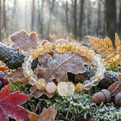 Winter Wheat Starts Growing: Citrine & Kunzite, mystic oriental natural crystals for 2026 calm & abundance - FateGemz