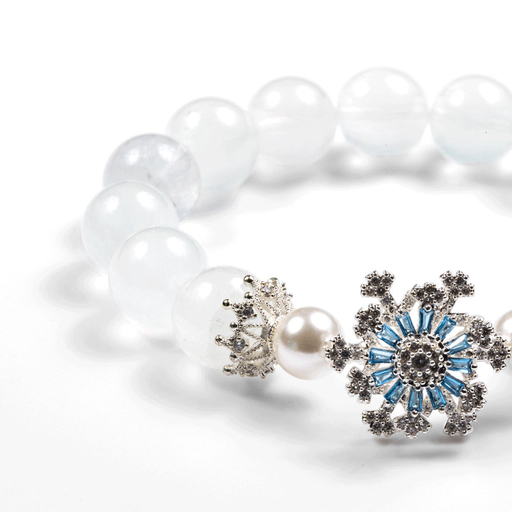 Rabbit Hair Fluorite & Pearl Bracelet: Mystic oriental crystals for 2026 mental clarity & calm energy - FateGemz