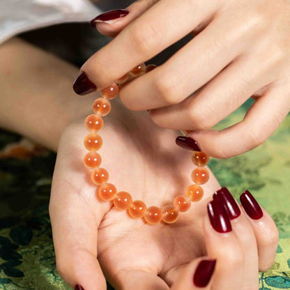 Maple Leaves Turn Red: Sugar-soaked Agate, mystic oriental natural crystals for 2026 emotional balance - FateGemz