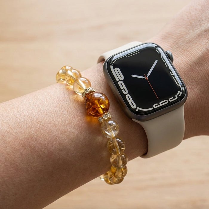 Nature Turns Austere: Citrine & Flower Amber, mystic oriental natural crystals for 2026 wealth and calm energy - FateGemz