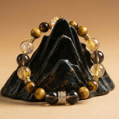 Phoenix Leaves Fall: Citrine & Tiger's Eye for autumn abundance, protection & 2026 success energy - FateGemz