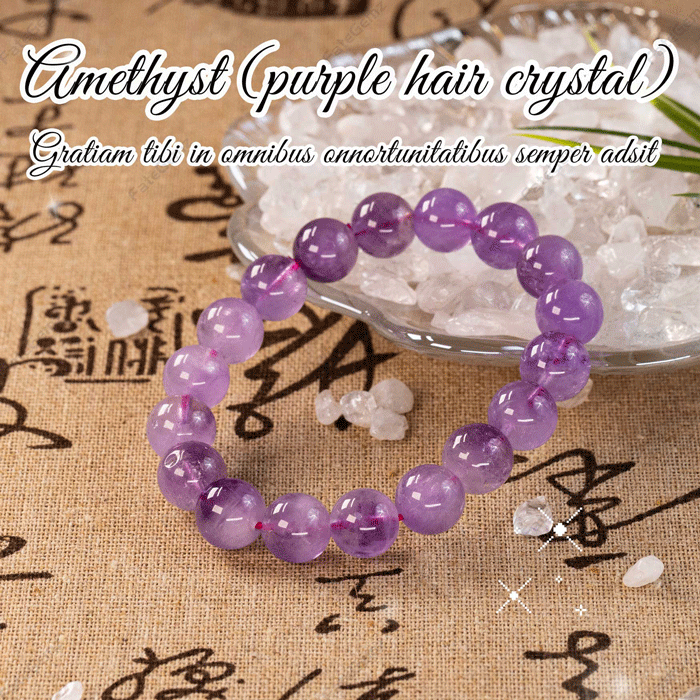 Purple Rutile Quartz - FateGemz