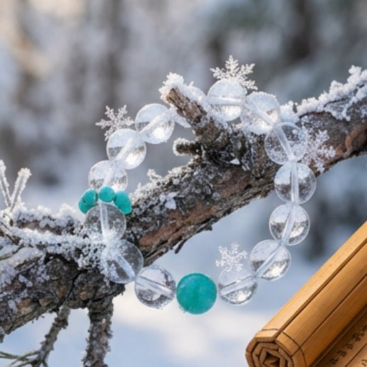 Clear Quartz & Amazonite Bracelet: Mystic oriental crystals for 2026 energy healing & hope - FateGemz