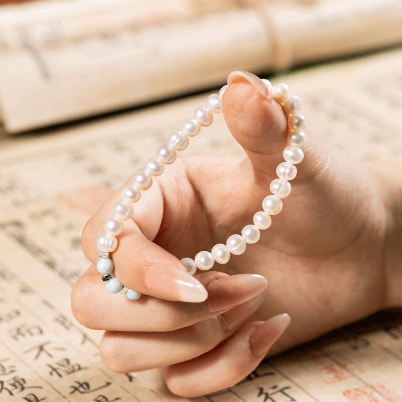 Water Starts to Freeze: Larimar & Pearl, mystic oriental natural crystals for 2026 emotional healing & calm - FateGemz