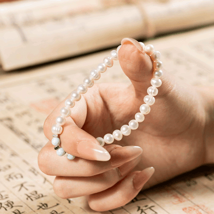 Water Starts to Freeze: Larimar & Pearl, mystic oriental natural crystals for 2026 emotional healing & calm - FateGemz