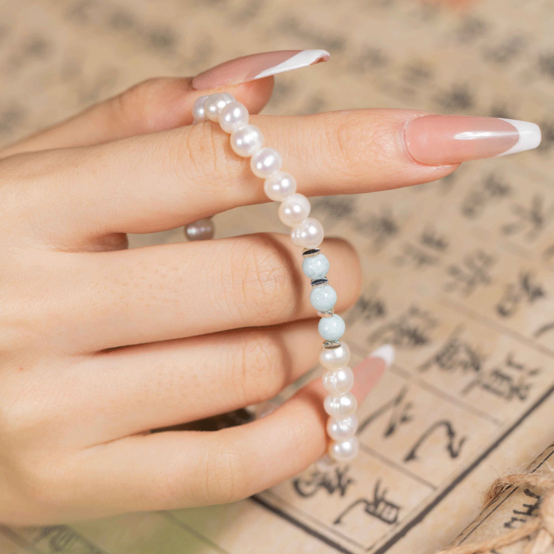 Water Starts to Freeze: Larimar & Pearl, mystic oriental natural crystals for 2026 emotional healing & calm - FateGemz