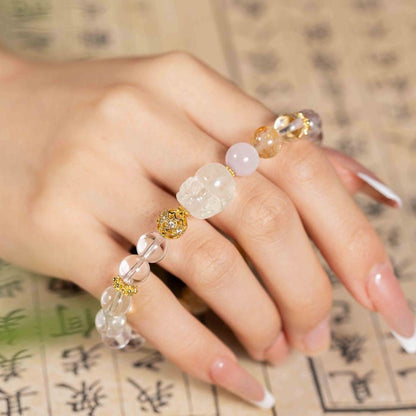 Winter Wheat Starts Growing: Citrine & Kunzite, mystic oriental natural crystals for 2026 calm & abundance - FateGemz