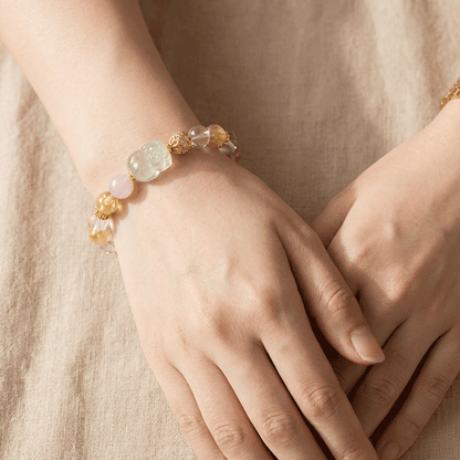 Winter Wheat Starts Growing: Citrine & Kunzite, mystic oriental natural crystals for 2026 calm & abundance - FateGemz