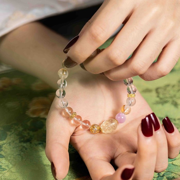 Winter Wheat Starts Growing: Citrine & Kunzite, mystic oriental natural crystals for 2026 calm & abundance - FateGemz