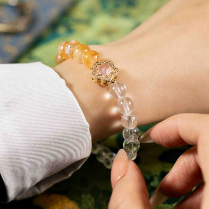 Yin Yang in Balance: Citrine & Clear Quartz, mystic oriental natural crystals for 2026 wealth & harmony - FateGemz