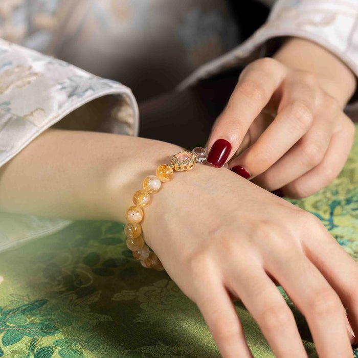 Yin Yang in Balance: Citrine & Clear Quartz, mystic oriental natural crystals for 2026 wealth & harmony - FateGemz